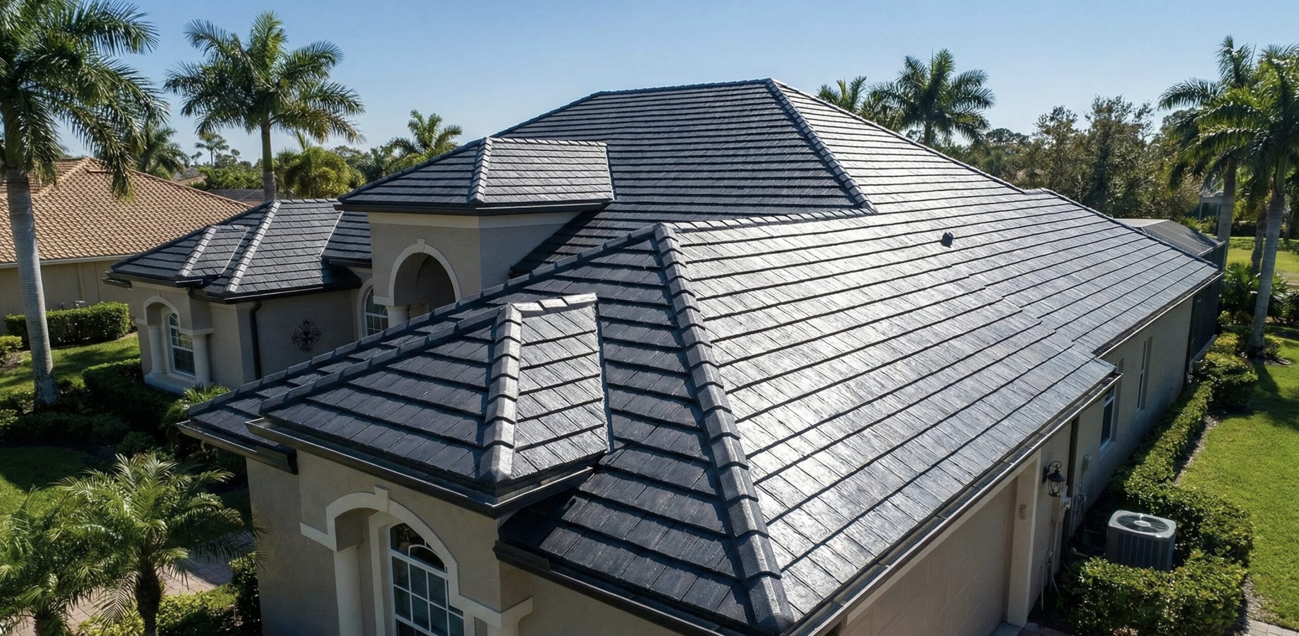 Brava roofing mimicking slate
