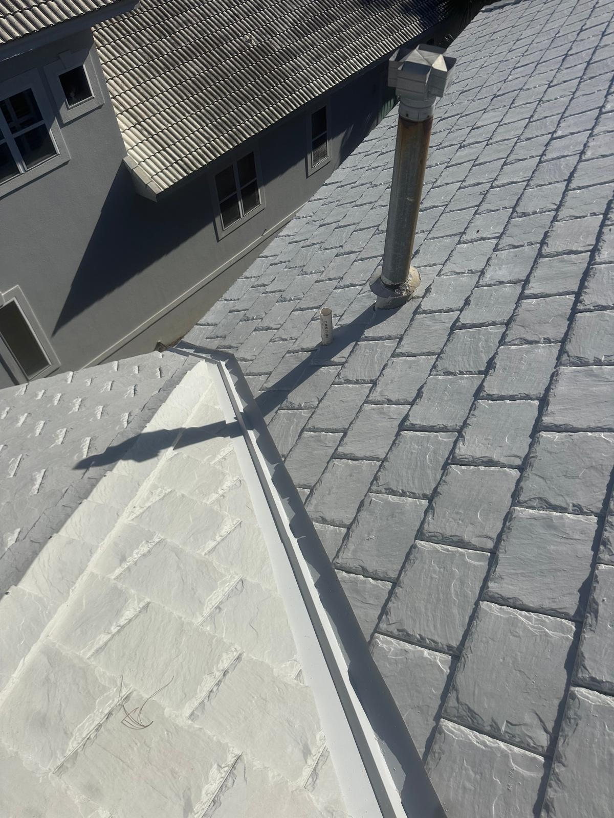 Flat roofing system