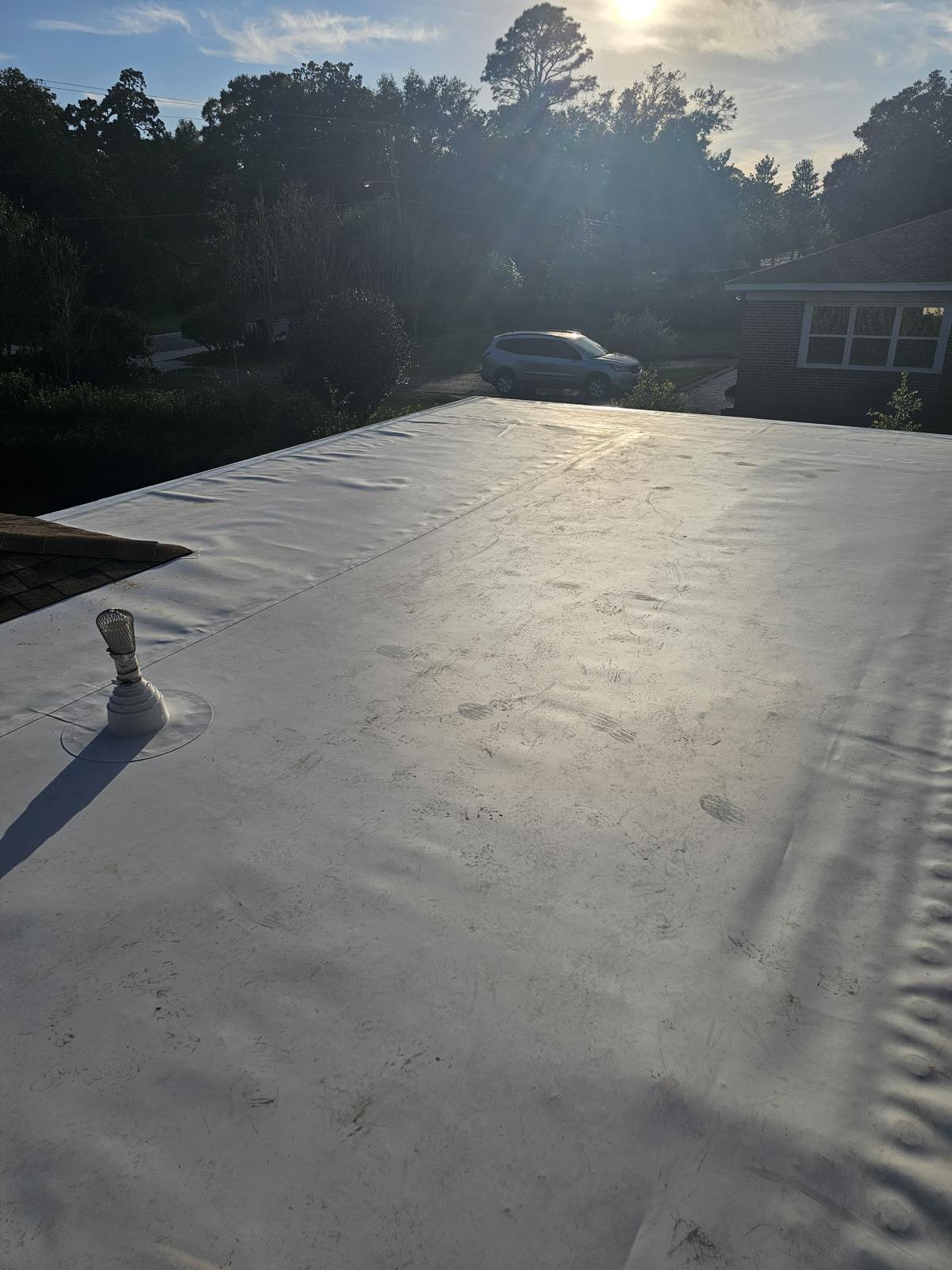 Premium metal roofing installation